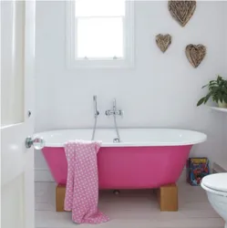 Homemade bathtub design
