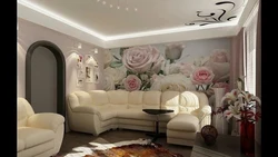 Rose living room design