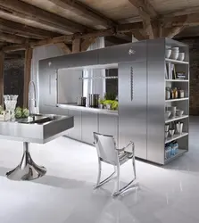 Алюминиевая кухня дизайн