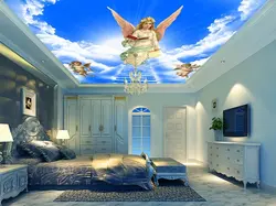 Спальня дизайн небо