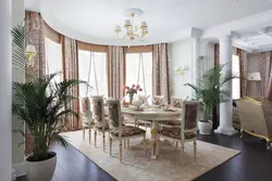 Oval Living Room Design