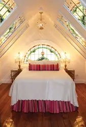 Stained glass bedroom design