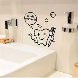 Дизайн ванной наклейками