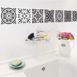 Bathroom design stickers