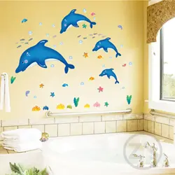 Дизайн ванной наклейками