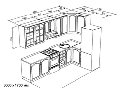 Дизайн кухни 1700