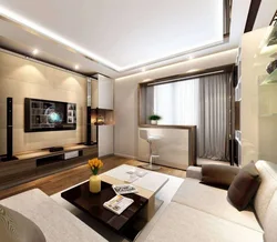 Isolated living room design
