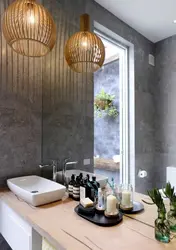 Bathroom design hanging