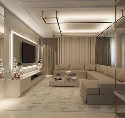 Line living room design