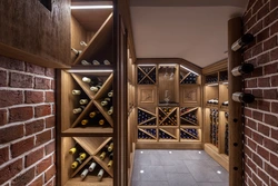 Wine design in the kitchen