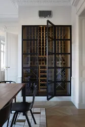 Wine design in the kitchen