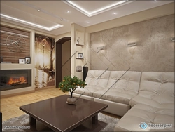 Design Kitchen Living Room Plaster