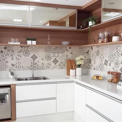 Small kitchen panel design