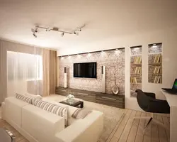 Living Room Design In A New Building