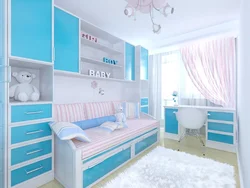Square children's bedroom design