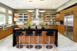 Kitchen design with communications