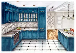 Textures for kitchen design