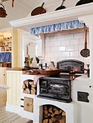 Hallway design with stove