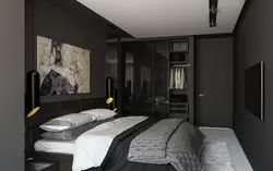Дизайн мужской спальни 12