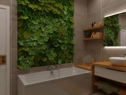 Bathroom Design With Grass