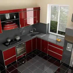 Kitchen design 90 cm