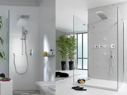 Дизайн ванной душевая стойка