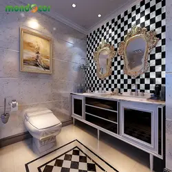 Bathroom Design With Self-Adhesive Film