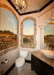 Bath design with fresco