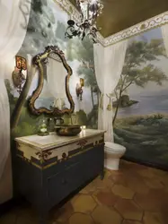 Bath design with fresco