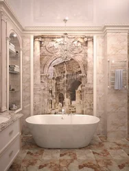 Bath design with fresco