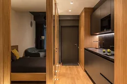 Kitchen bedroom hallway design