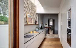 Kitchen bedroom hallway design
