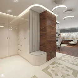 Дизайн коридора спальни кухни