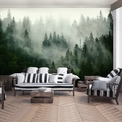 Forest design in the living room