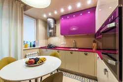 Kitchen design in apartment 2