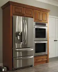 Kitchen Design Oven And Refrigerator