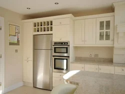 Kitchen design oven and refrigerator