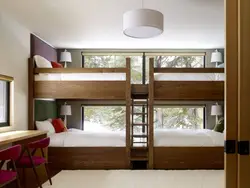 Дизайн спальни на 3 кровати