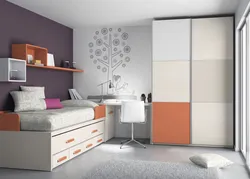 Дизайн Шкафа В Детскую Спальню