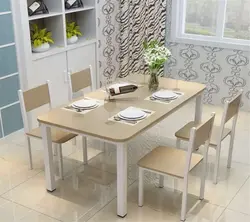 Square kitchen table design