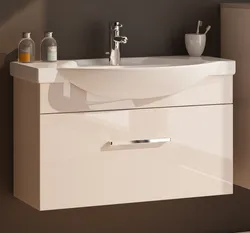 Шкаф өлшемдері бар ваннаға арналған раковиналар фото