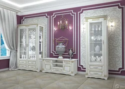 Belarusian furniture in a classic style for the living room photo