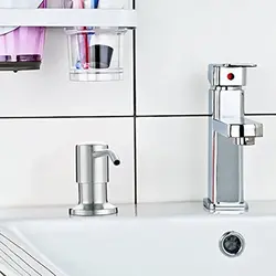 Встроенный дозатор для моющего средства для кухни фото