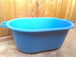 Пластыкавая ванна для дачы фота