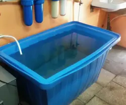 Пластиковая ванна для дачи фото