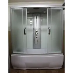 Shower cabin with bathtub 170x80 photo