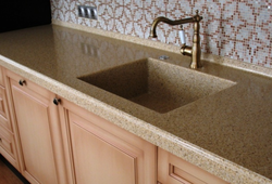 Photo Of Countertops Made Of Artificial Stone For The Kitchen Inexpensively