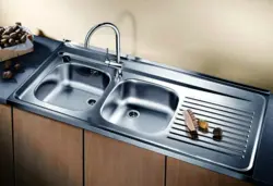 Overhead sink for the kitchen photo in the kitchen interior