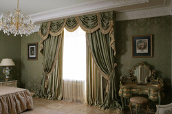 Красивые шторы в гостиную в стиле современная фото классика
