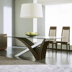 Стол в гостиную современный дизайн